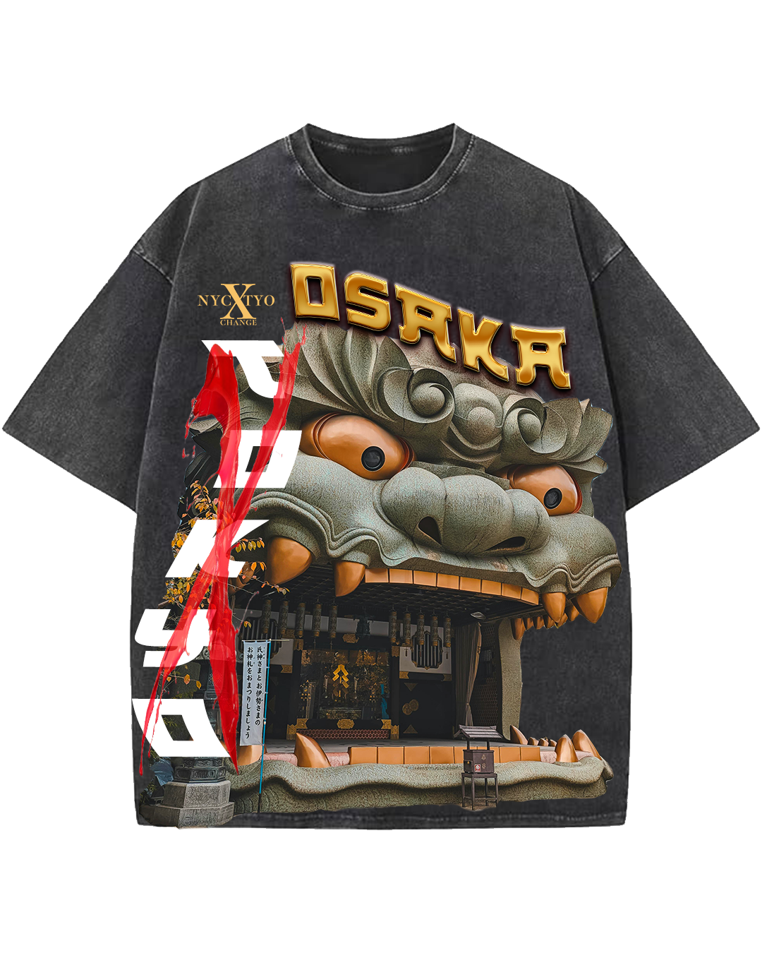 Namba Yasaka Shrine Graphic T Shirt